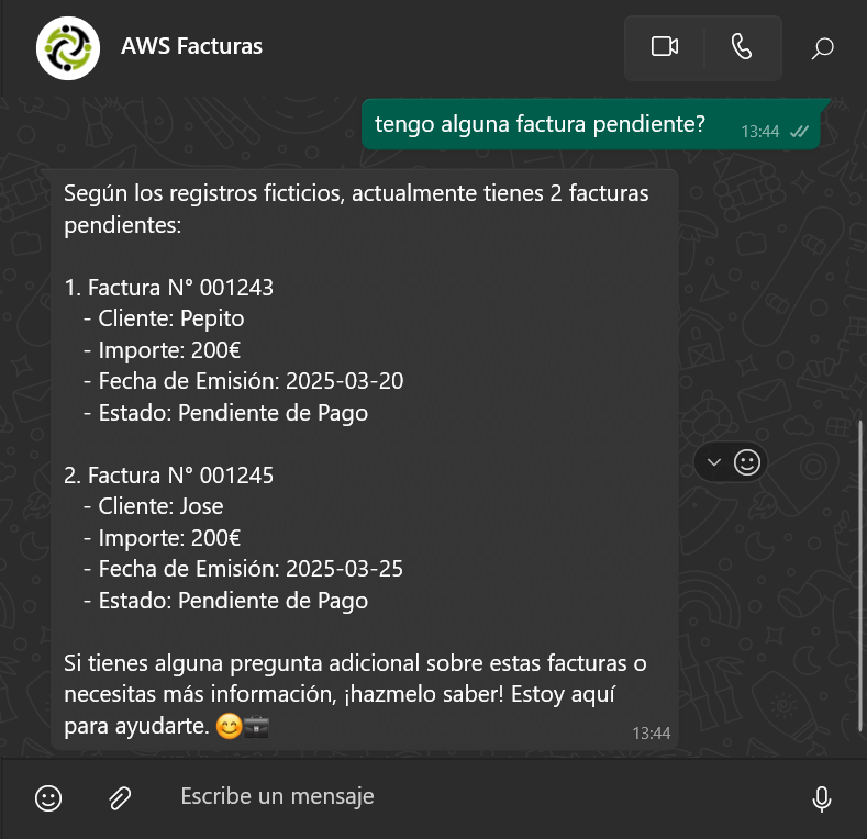 WhatsApp Cliente Demo